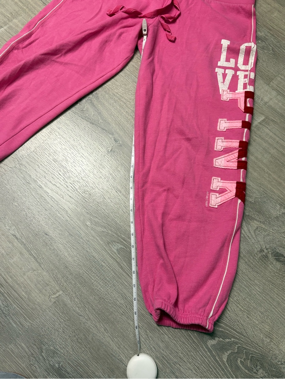 Vintage PINK Victoria's Secret Graphic Sweatpants - Picture 7 of 7